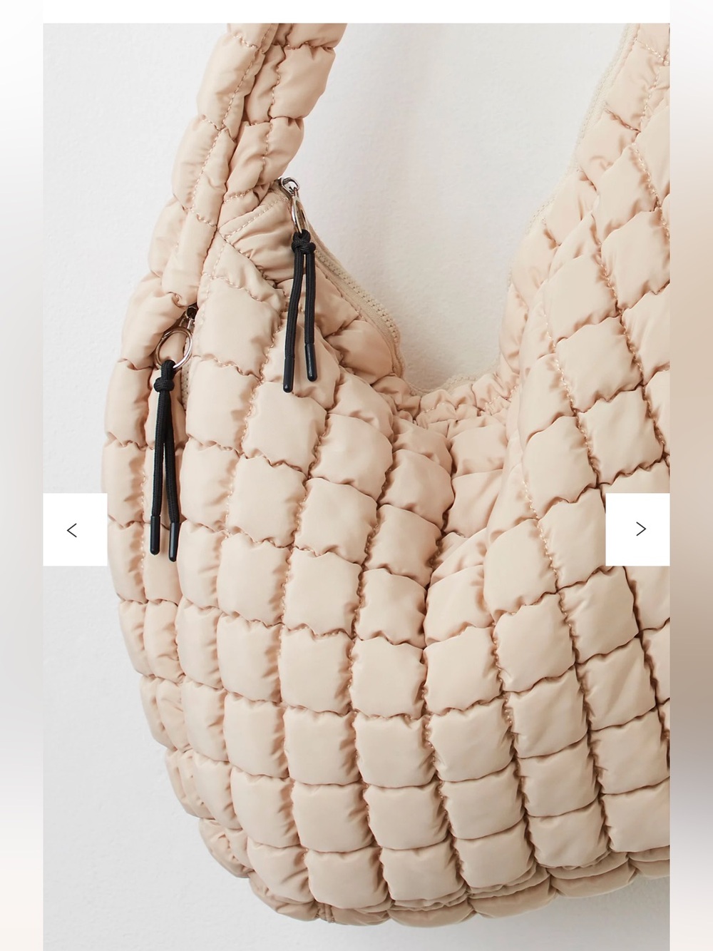 Free People Movement Quilted Carryall - off white - Picture 7 of 9